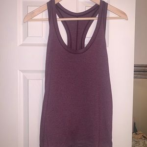 lululemon tie back tank size 6